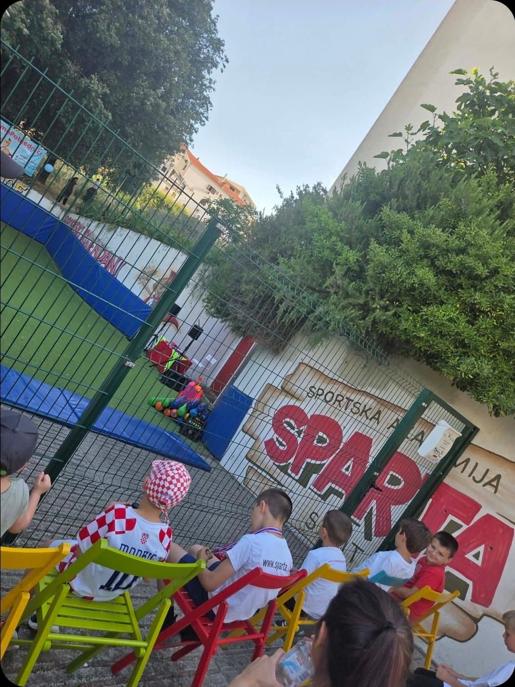 Djeca na treningu Sparta Split